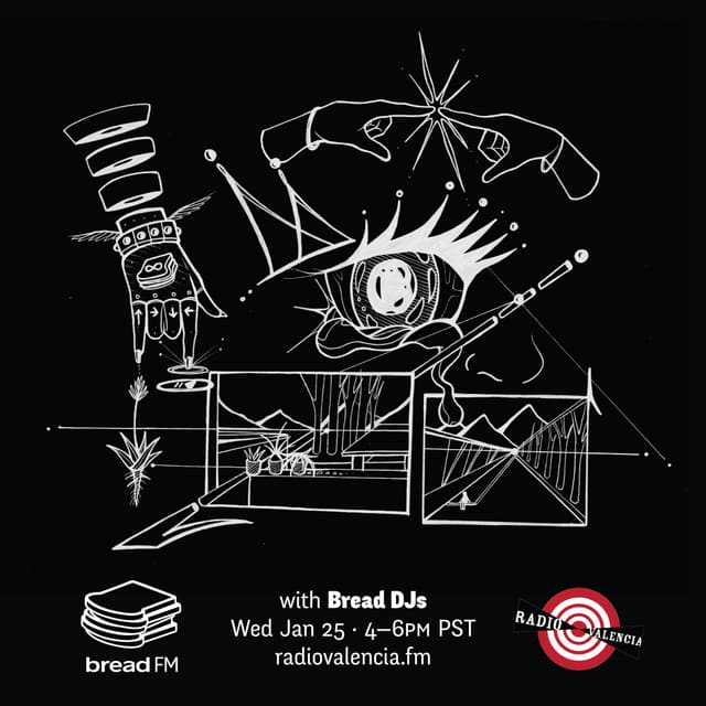 BREAD FM cover art for BREAD DJs, January 25