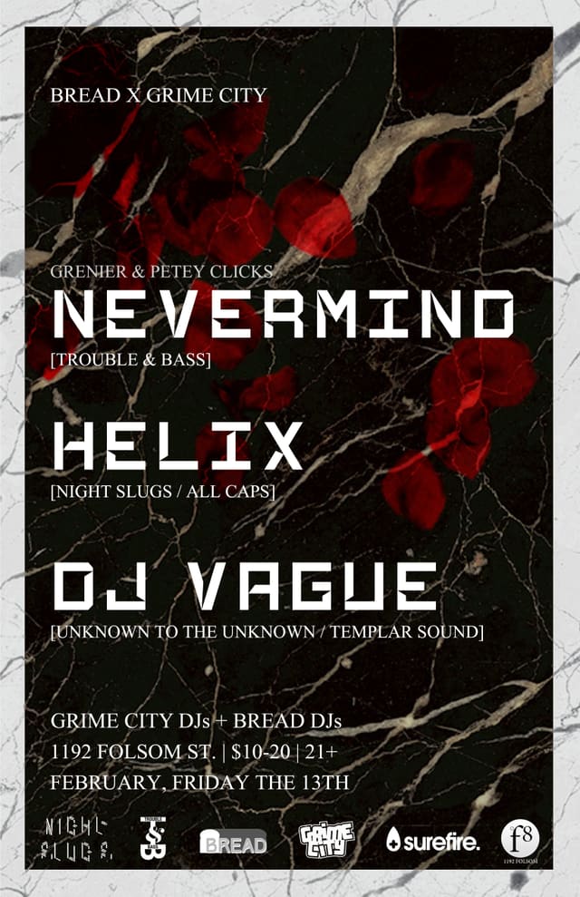 BREAD x Grime City Show, February 13, 2015